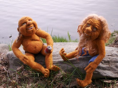He’s Totally Crackers! Needle Felting a Character Doll