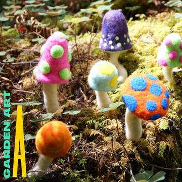 Garden Art Needle Felting Tutorial