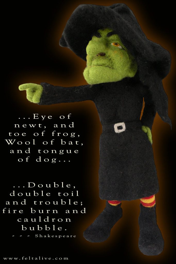 Felt Alive Witch