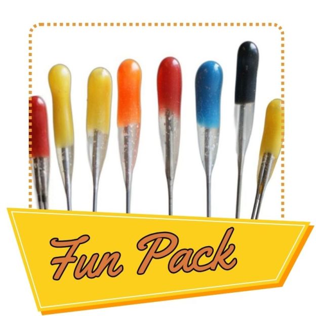 Felting Needle Fun Pack in a FUN variety for all of your needle felting needs!