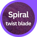 Learn More about our Purple Spiral Twist Blade Felting Needles